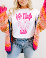 Load image into Gallery viewer, Def Tired Mama in White Graphic Tee
