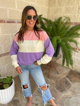 Load image into Gallery viewer, Finnley Colorblock Pullover in Four Colors
