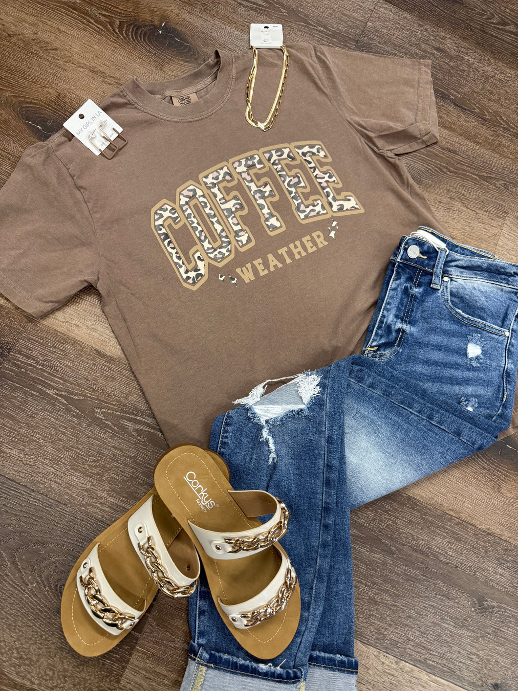 Coffee Weather Graphic Tee