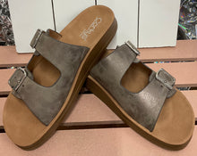 Load image into Gallery viewer, Let’s Be Real Bronze Sandal
