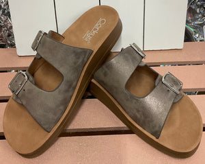 Let’s Be Real Bronze Sandal