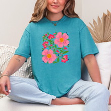 Load image into Gallery viewer, Floral Arrangment Graphic Tee
