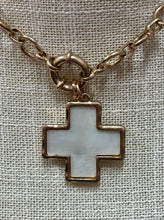 Load image into Gallery viewer, Grace &amp; Gold Cross Necklace
