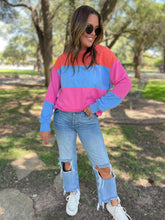 Load image into Gallery viewer, Finnley Colorblock Pullover in Four Colors
