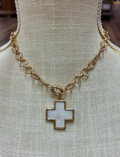 Load image into Gallery viewer, Grace &amp; Gold Cross Necklace
