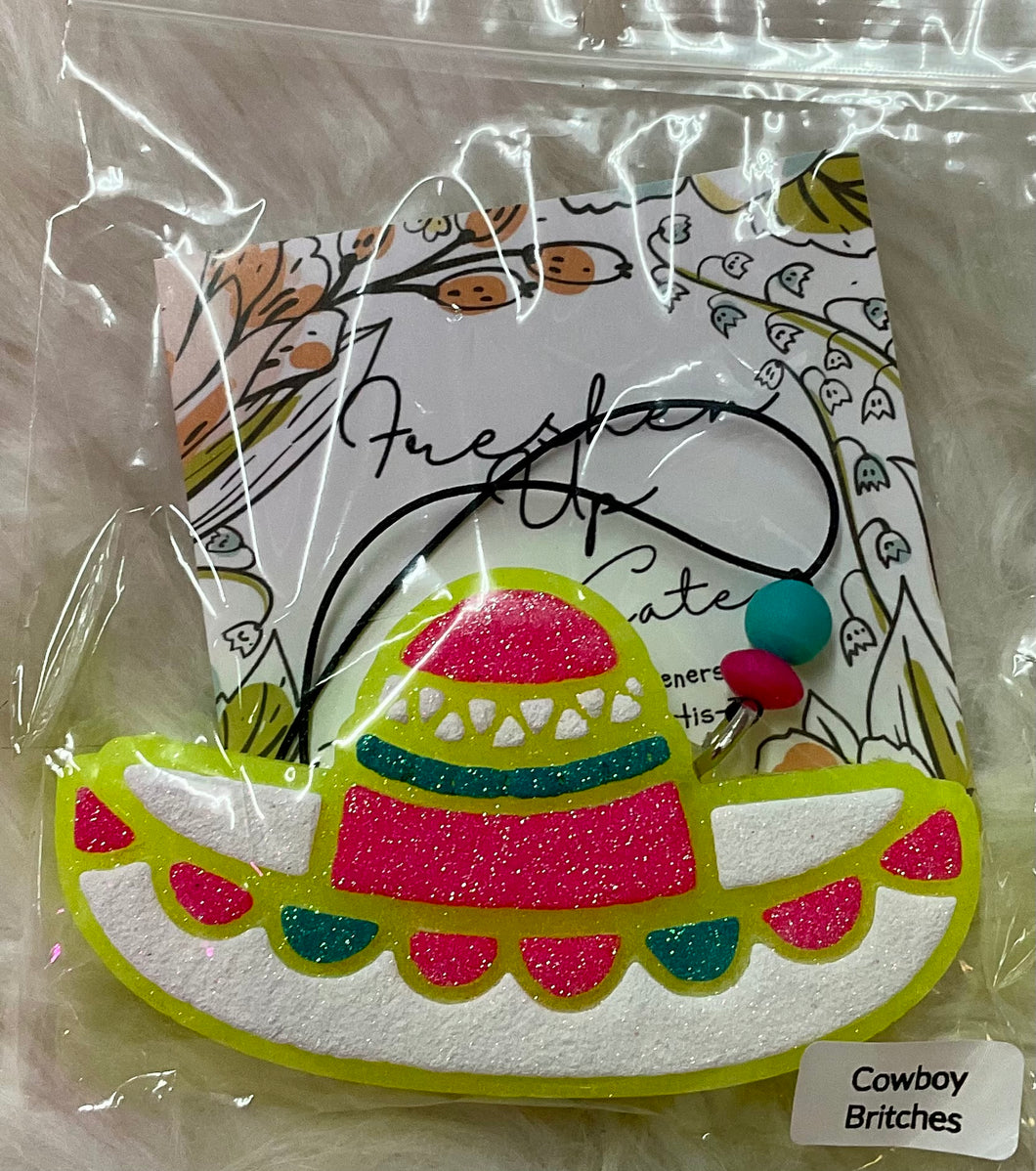 Neon Sombrero Freshie