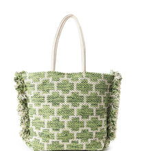 Load image into Gallery viewer, Garden Lattice Carryall Tote Bag
