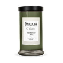 Load image into Gallery viewer, Candleberry Elderberry &amp; Basil
