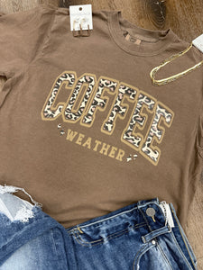 Coffee Weather Graphic Tee