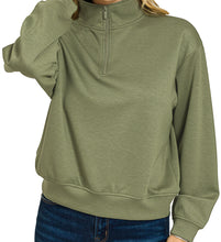 Load image into Gallery viewer, SCUBA HALF ZIP PULLOVER SWEATSHIRTS
