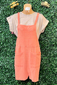 Day In the Life Overall Romper