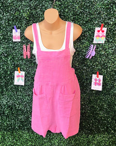 Day In the Life Overall Romper