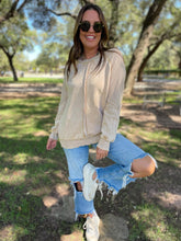 Load image into Gallery viewer, PREORDER: Best Selling Elliott Exposed Seam Sweatshirt in Five Colors
