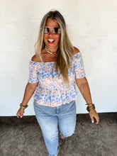 Load image into Gallery viewer, PREORDER: Essie Floral Smocked Top
