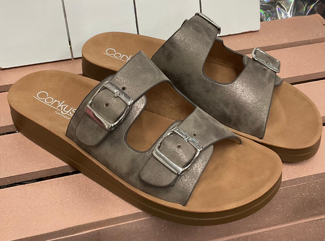 Let’s Be Real Bronze Sandal
