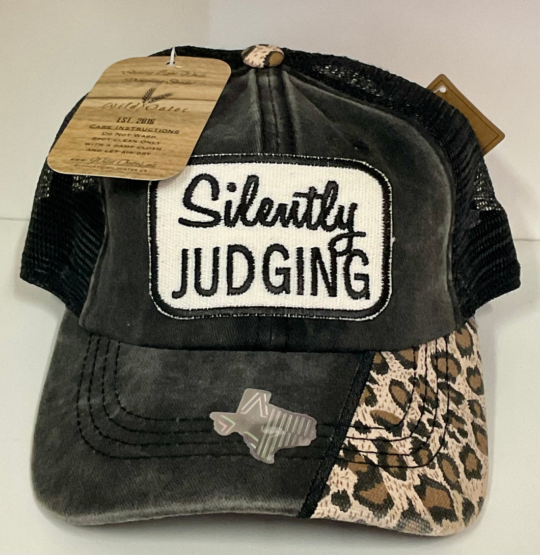 Silently judging trucker hat