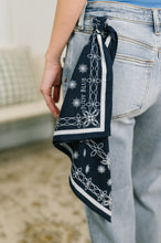 Load image into Gallery viewer, Alex Mid Rise Boyfriend Jean with Bandana Loop

