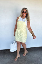 Load image into Gallery viewer, PREORDER: Sunshine &amp; Daisies Overall Dress
