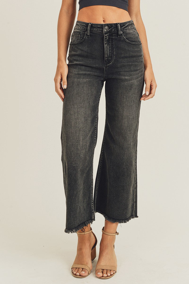 Madison High Rise Frayed Jeans by Risen