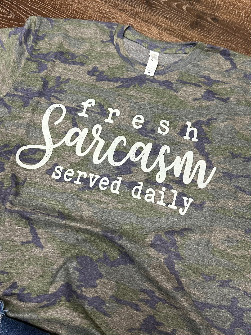 Sarcasm Served Graphic T-Shirt