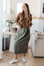 Load image into Gallery viewer, Back to Life V-Neck Sweater in Mocha
