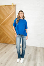 Load image into Gallery viewer, Bare Necessitee Relaxed Tee in Ocean Blue
