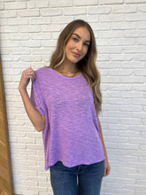 Load image into Gallery viewer, Basically Flowing Dolman Sleeve Top in B Lavender
