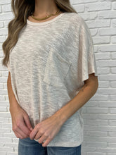 Load image into Gallery viewer, Basically Flowing Dolman Sleeve Top in Sand Beige
