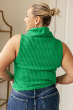 Load image into Gallery viewer, Before You Go Sleeveless Turtleneck Sweater
