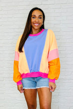 Load image into Gallery viewer, Blockbuster Color Block Pullover in Muted

