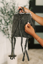 Load image into Gallery viewer, Bridget Backpack in Charcoal
