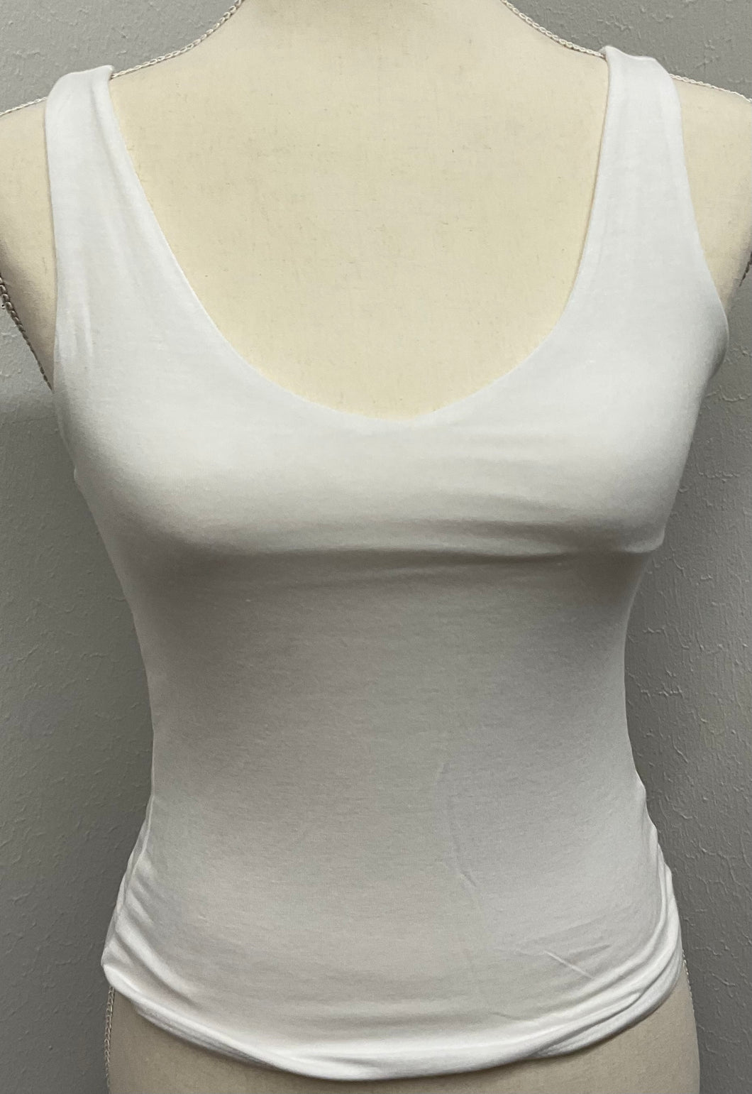 You Look Good White Tank Top