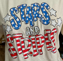Load image into Gallery viewer, “Stars And Stripes” Graphic Tee
