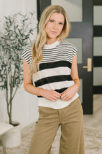 Load image into Gallery viewer, Chic and Sweet Striped Knit Top
