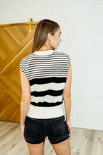 Load image into Gallery viewer, Chic and Sweet Striped Knit Top
