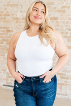 Load image into Gallery viewer, Cream of the Crop Rib Knit Tank Top in White
