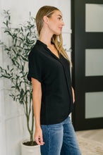 Load image into Gallery viewer, PREORDER: Crinkle Wove V-Neck Blouse in Four Colors
