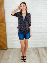 Load image into Gallery viewer, Doing the Most Polka Dot Blouse
