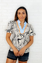 Load image into Gallery viewer, Don&#39;t Want to Wait Zebra Print Top
