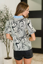 Load image into Gallery viewer, Don&#39;t Want to Wait Zebra Print Top
