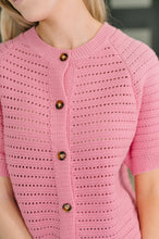 Load image into Gallery viewer, Dreaming All Day Sweater Knit Button Down
