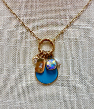 Load image into Gallery viewer, Turquoise Skies Charm Necklace
