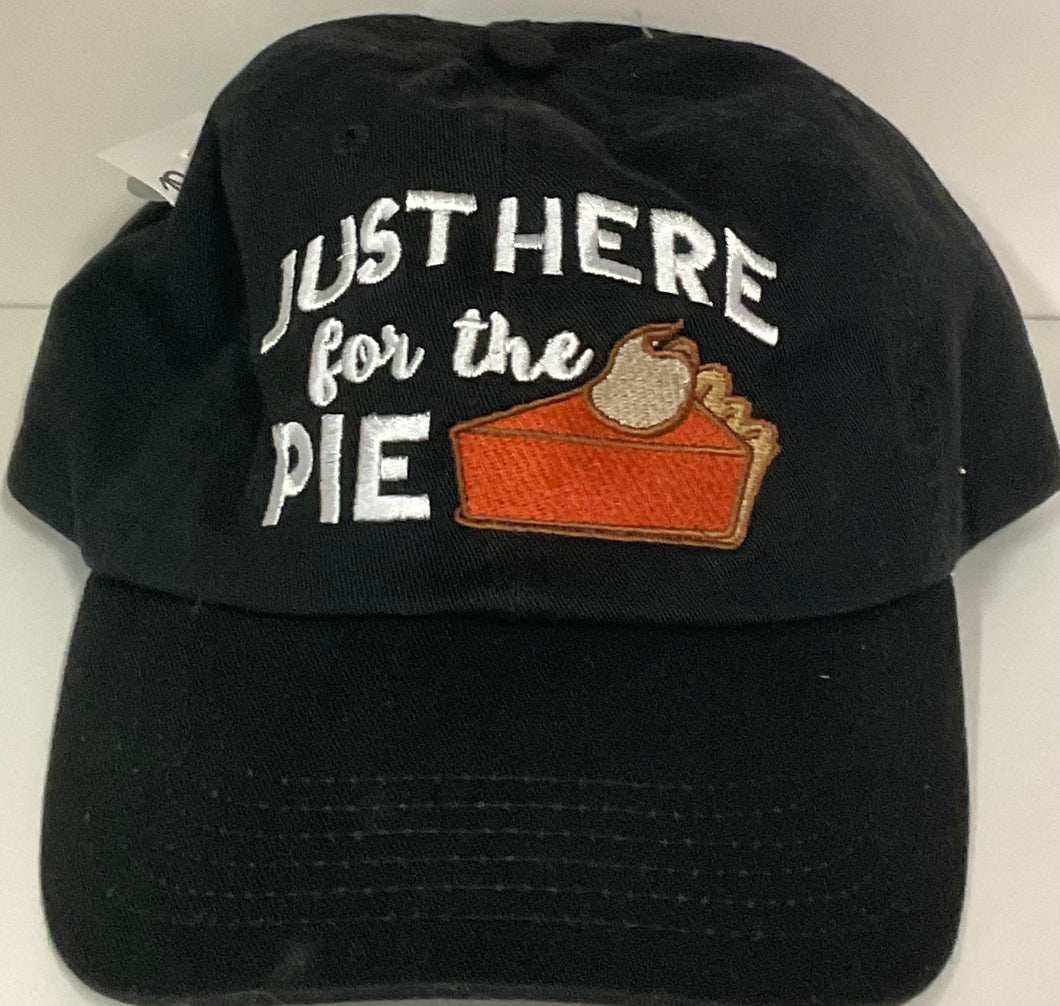 Just here for the pie trucker hat
