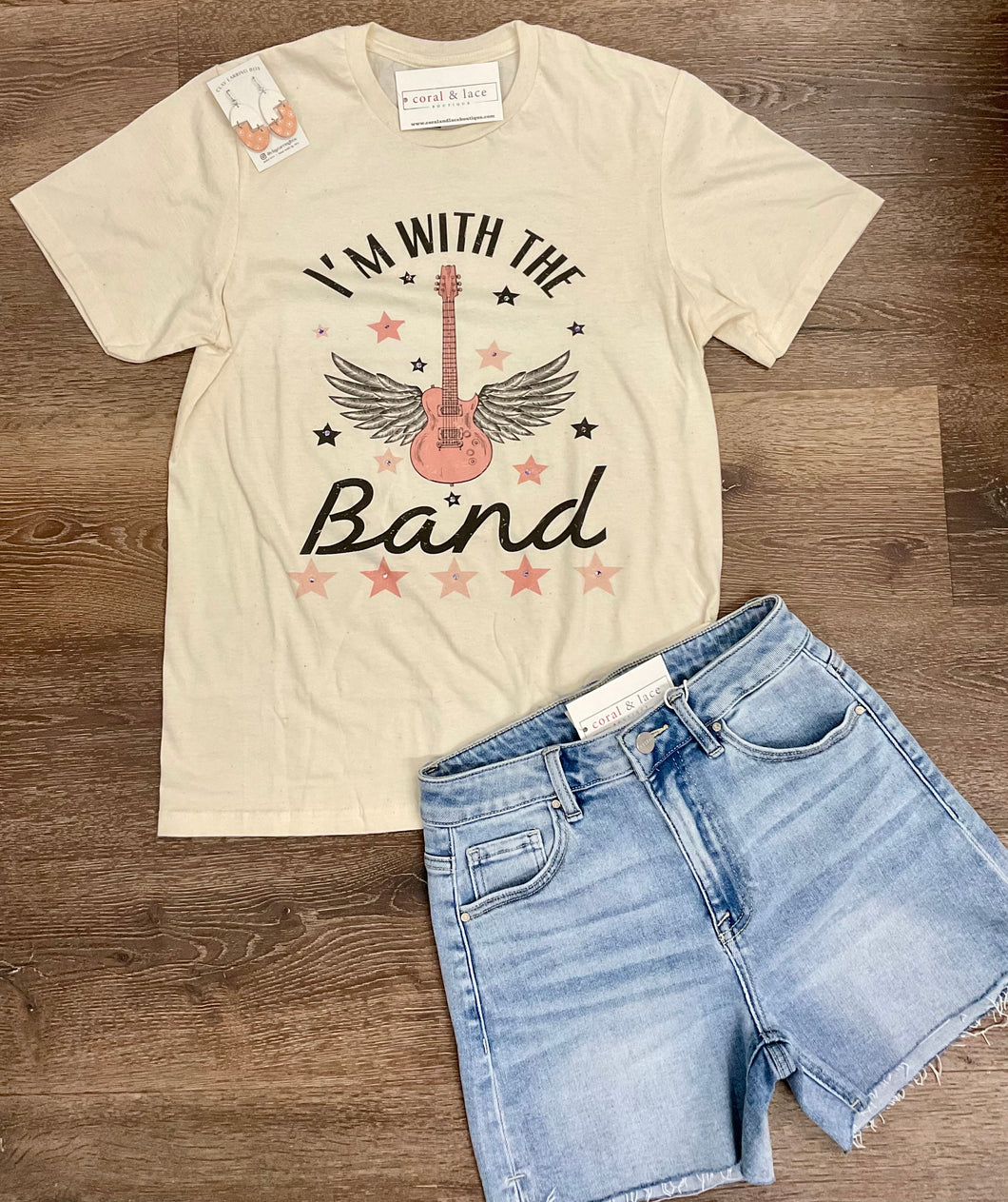 “I’m With The Band” Graphic Tee