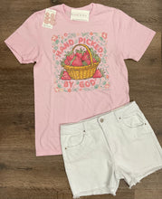 Load image into Gallery viewer, “Hand Picked By God” Graphic Tee
