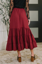 Load image into Gallery viewer, Easy Pick Tiered Maxi Skirt
