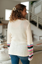 Load image into Gallery viewer, End of the Story Striped Sleeve Sweater
