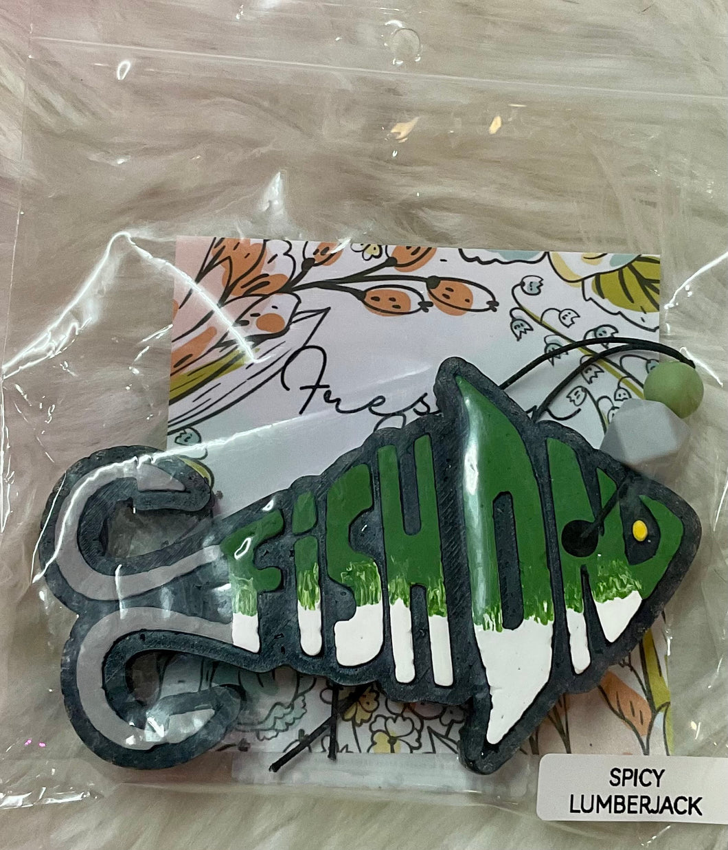 Fish on Car Freshie