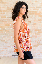 Load image into Gallery viewer, Francesca Embroidered Top in Rust
