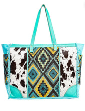 Load image into Gallery viewer, Tonga Ridge Weekender Bag In Turquoise
